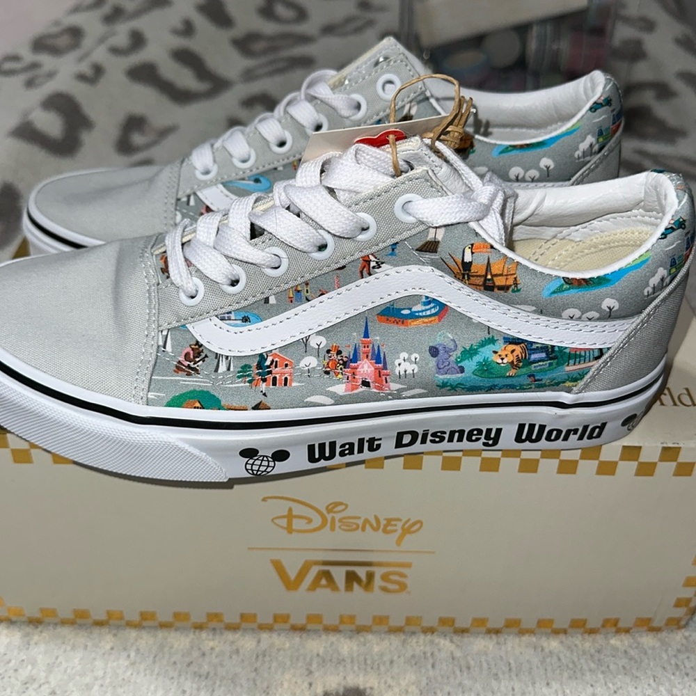 Disney Park Map Old Skool Vans